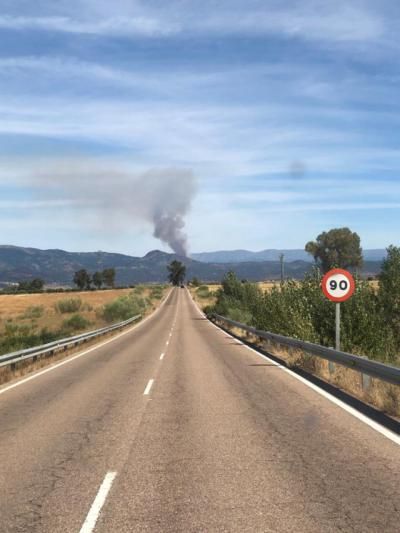 ÚLTIMA HORA | Incendio en la Sierra de San Vicente