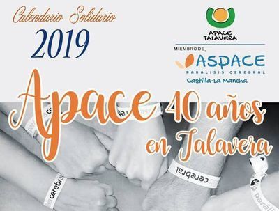 APACE Talavera presenta el calendario solidario de su 40 aniversario