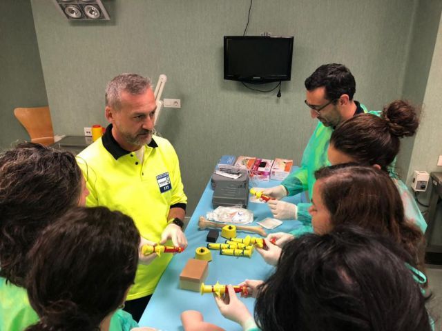 El SESCAM forma a profesionales de Enfermería de Emergencias en el manejo de la vía aérea