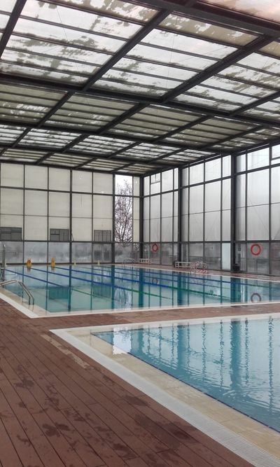 Cerrada de manera preventiva la piscina del JAJE por el temporal que sufre la ciudad