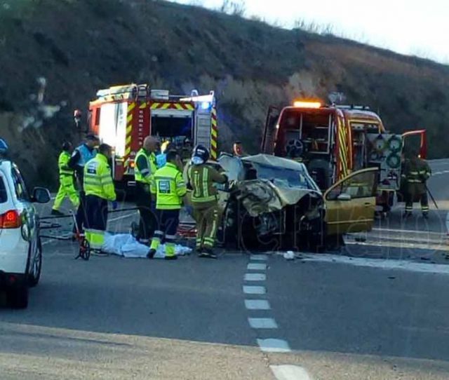 Presunto positivo en alcohol en uno de los conductores del accidente del domingo en Talavera