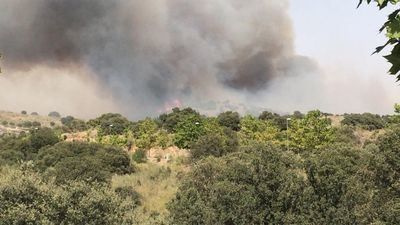 El incendio declarado en Toledo el viernes queda controlado y se desactiva el nivel 1 de alerta