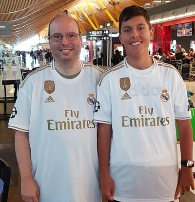 Dos talaveranos en el Summer Tour del Real Madrid en EE.UU. (fotos)