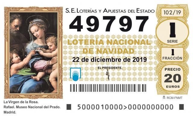 El 49.797, agraciado con el segundo cuarto premio del Sorteo de Navidad