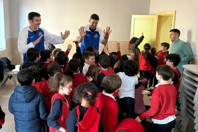 Los alumnos del 'Juan Ramón Jiménez’ reciben una visita muy especial