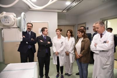 Page anuncia dos nuevas salas de Radiología Digital para el Hospital de Talavera