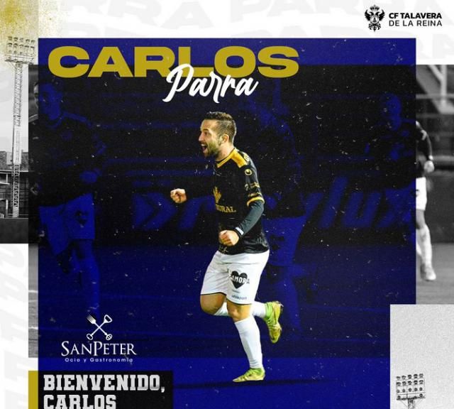 Carlos Parra, nuevo jugador del CF Talavera