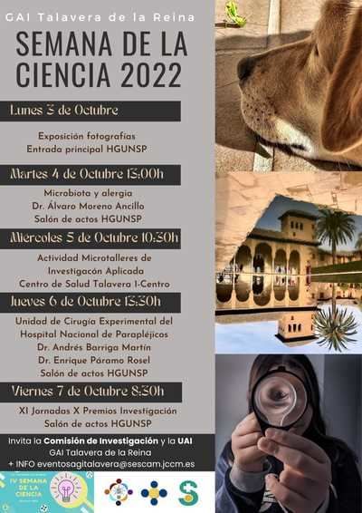 Vuelve la Semana de la Ciencia al Hospital de Talavera