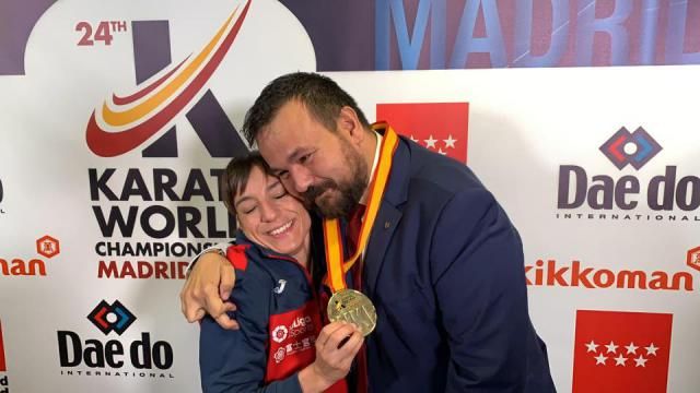 Sandra Sánchez y Juan Ramón Amores