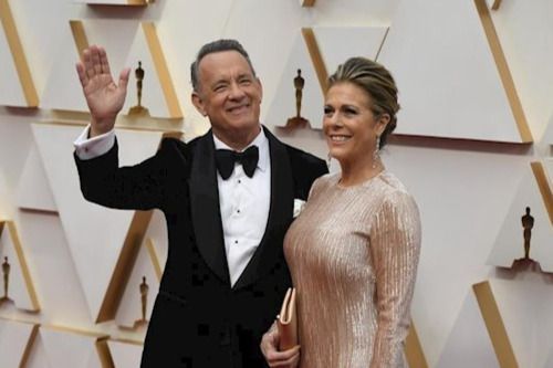 El actor estadounidense Tom Hanks y su mujer, Rita Wilson. - Kevin Sullivan/ZUMA Wire/dpa - Archivo