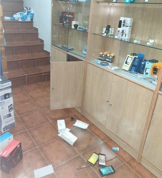 TALAVERA | Roban en una tienda de la informática durante el estado de alarma