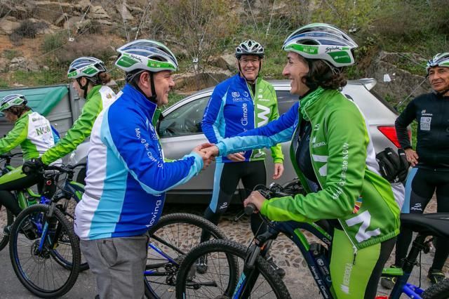 García-Page participa en la marcha ciclista ‘Moving for Climate Now’