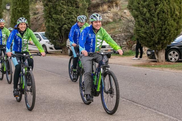 García-Page participa en la marcha ciclista ‘Moving for Climate Now’