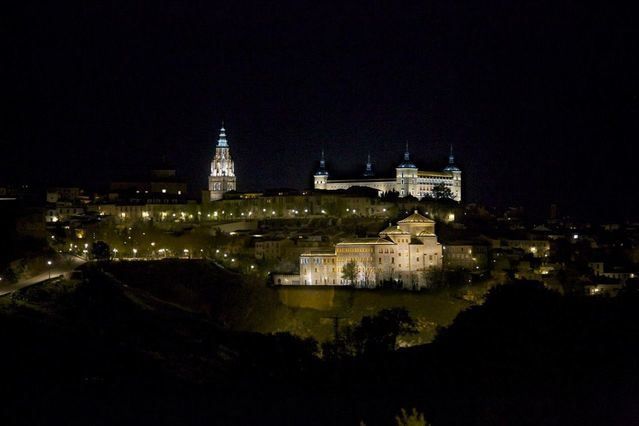 Esta noche se podrá apreciar un Toledo así