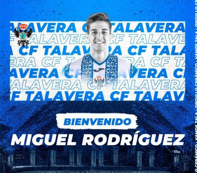 FÚTBOL | Miguel Rodríguez, nuevo fichaje del CF Talavera 