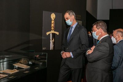 El Rey Felipe VI da el pistoletazo de salida a la exposición 'Alfonso X'