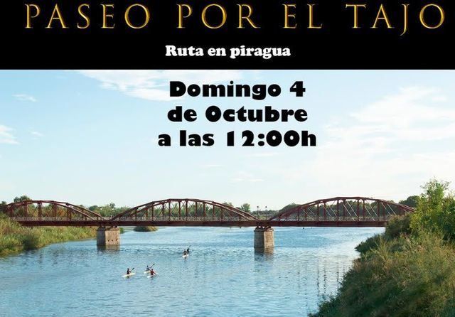 TALAVERA | ¿Quieres hacer una ruta en piragua por el Tajo?