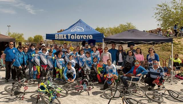 Dos oros, plata y bronce para el Club BMX Talavera en la Copa de Madrid