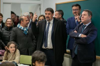 García-Page avanza la inminente contratación de “430 nuevos docentes”