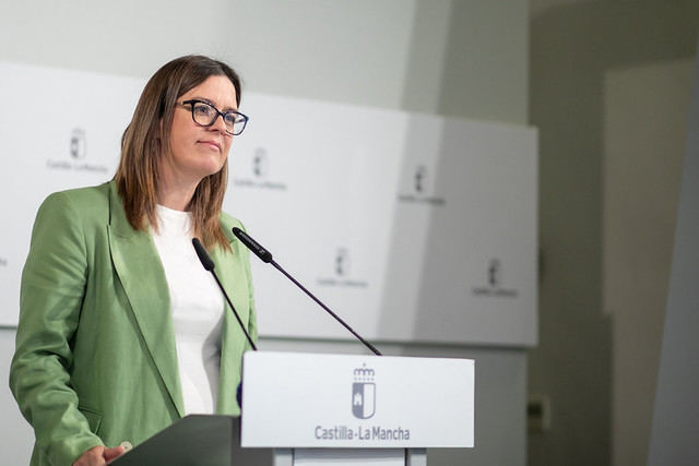 La consejera Portavoz del Gobierno regional, Esther Padilla