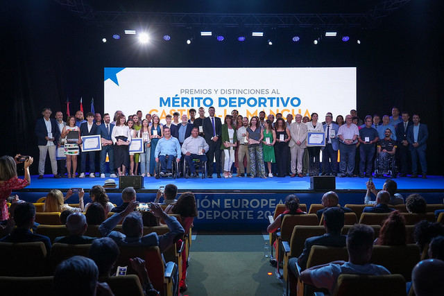 Estos son los 44 galardonados en los Premios al Mérito Deportivo de Castilla-La Mancha