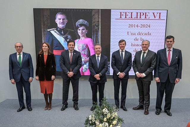 Castilla-La Mancha rinde homenaje a Felipe VI: una década de historia de la Corona