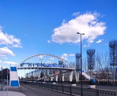 VÍDEOS | Así ha sido la 'caravana blanquiazul'