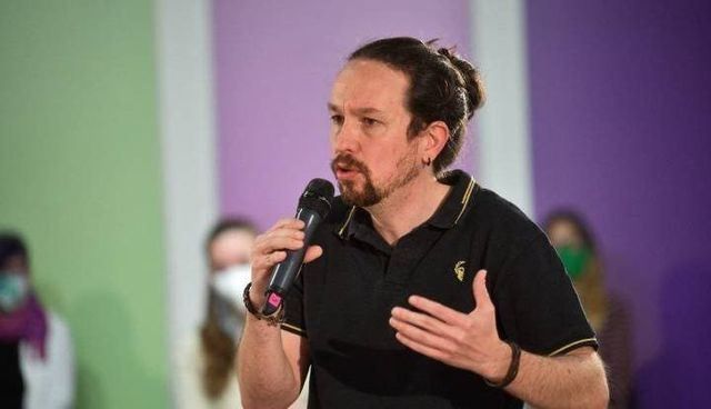 El líder de Unidas Podemos, Pablo Iglesias. EP