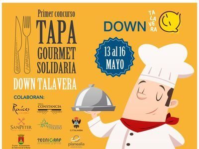 SOLIDARIDAD | Down Talavera organiza su primer concurso de 'Tapa Gourmet'