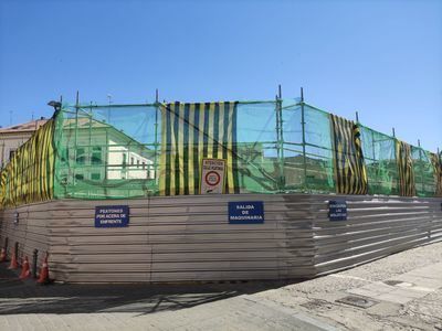 El Mercadona del casco antiguo recreará la fachada de la Iglesia de San Pedro