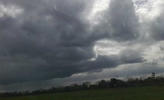 El fin de semana será tormentoso y bajarán las temperaturas