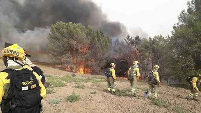 Controlado el incendio declarado ayer en Carranque