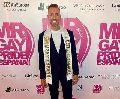 Así es Pedro J. García, el talaverano Mr. Gay Pride CLM