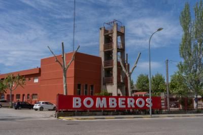 Incendio en una casa de Talavera: "El fuego se veía desde la calle"