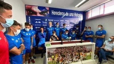 El Extremadura estará en Talavera pese a la amenaza de sus jugadores de ponerse en huelga