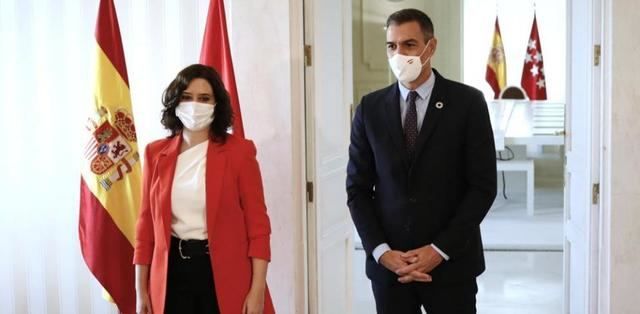 Pedro Sánchez e Isabel Díaz Ayuso | Archivo | Europa Press