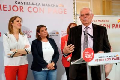 Borrell llama en Talavera a la movilización en las urnas el próximo domingo