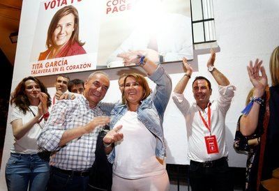 Tita García, orgullosa de recuperar la ciudad, “no para el PSOE sino para los ciudadanos"