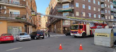 Susto en una concurrida calle de Talavera de la Reina