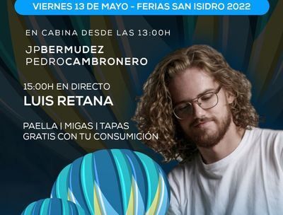 Comienza el fin de semana en la caseta de La Voz del Tajo: concierto de Luis Retana, djs…