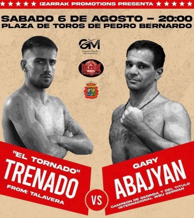 Adam Trenado se enfrentará al campeón internacional Gary Abajyan