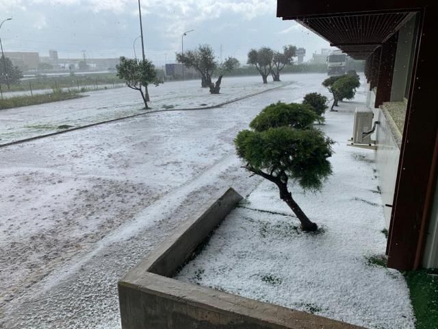 VIDEO | Espectacular granizada en Talavera