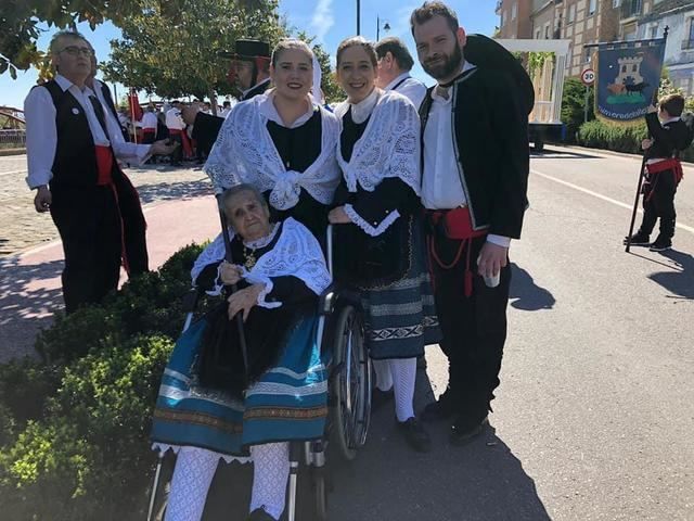 Emila Urdiales en las Mondas de 2019 donde recibió un merecido homenje