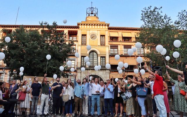 Gritos de 'Viva Franco' en un acto de Nuevas Generaciones en Toledo