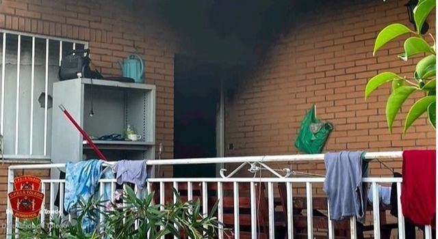 El aire acondicionado de una vivienda provoca un incendio en Las Ventas de Retamosa