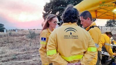 Más de 500 personas de CLM participan en la extinción de incendios en España