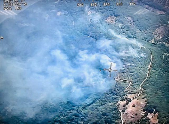 Última hora de los incendios en el Valle del Jerte, Las Hurdes y Monfragüe