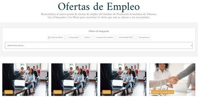 ¿Buscas trabajo? Esta es la nueva web para encontrar empleo en Talavera y comarca