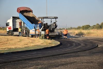 Así avanza el plan de asfaltado en el Polígono de Torrehierro