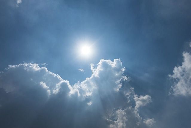 Sol y nubes - Foto: Pixabay